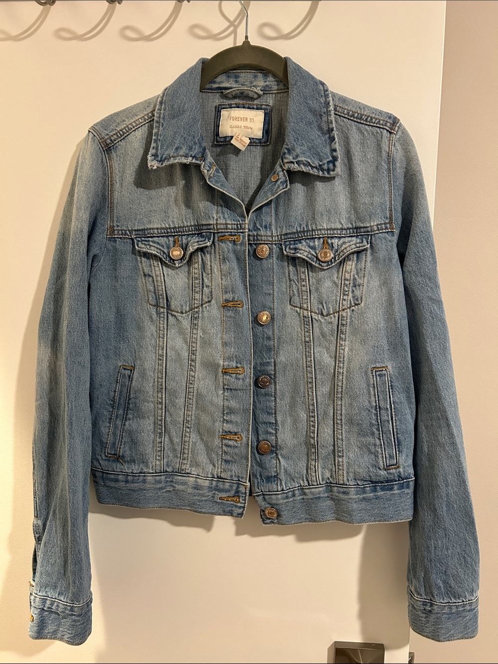 Light Wash Denim Jacket